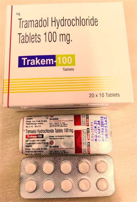 Tramadol 100mg Made in Mexico USA-USA Blister