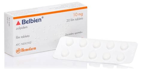 Belbien 10mg Zolpidem Hemofarm